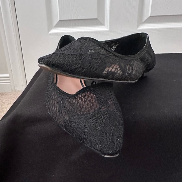 Zara Lace Flats - Picture 2 of 5